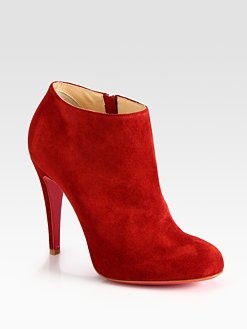 Christian Louboutin - Belle Suede Ankle Boots